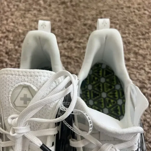 Adidas Adizero 12.0 Poison Football Cleats Men's Sizes Black White Sz 16 - Picture 8 of 13